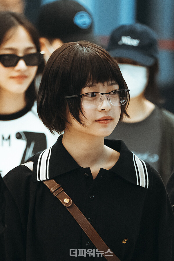 뉴진스하니,김포국제공항입국