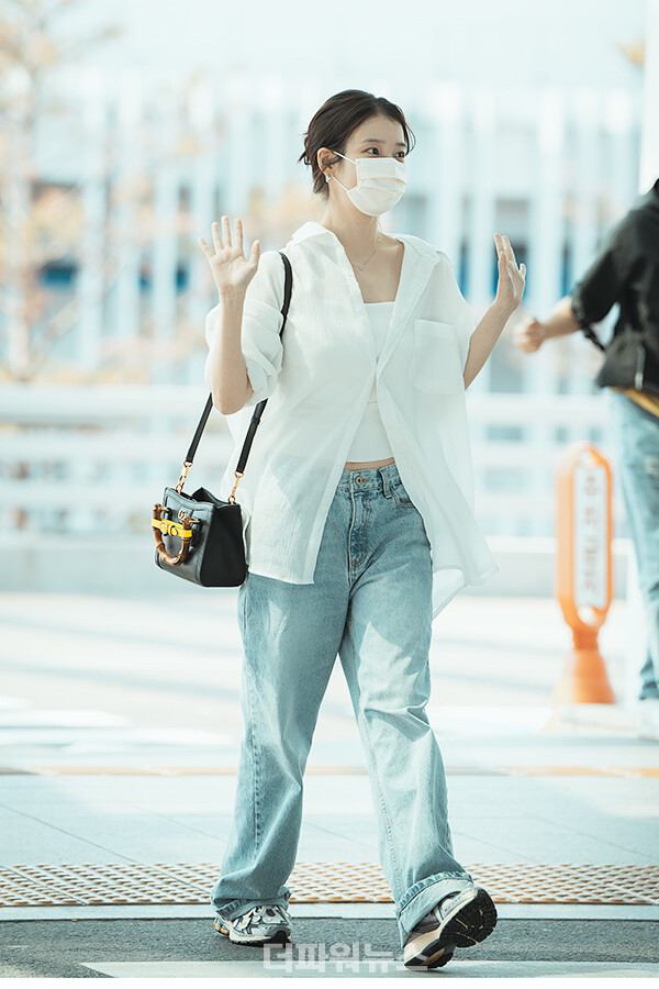 아이유,인천국제공항출국