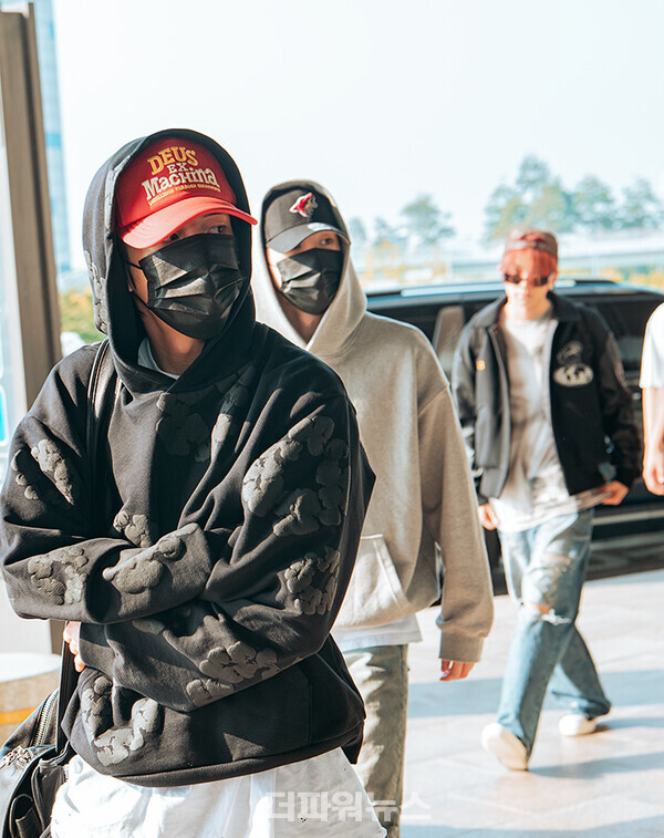 엔하이픈제이크-성훈,김포국제공항출국