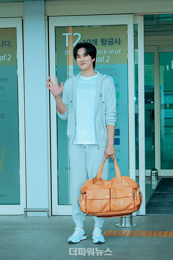 안보현,인천국제공항출국