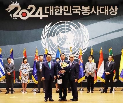오리온 이승준 대표이사, ‘2024 상반기 대한민국 봉사 대상’ 수상