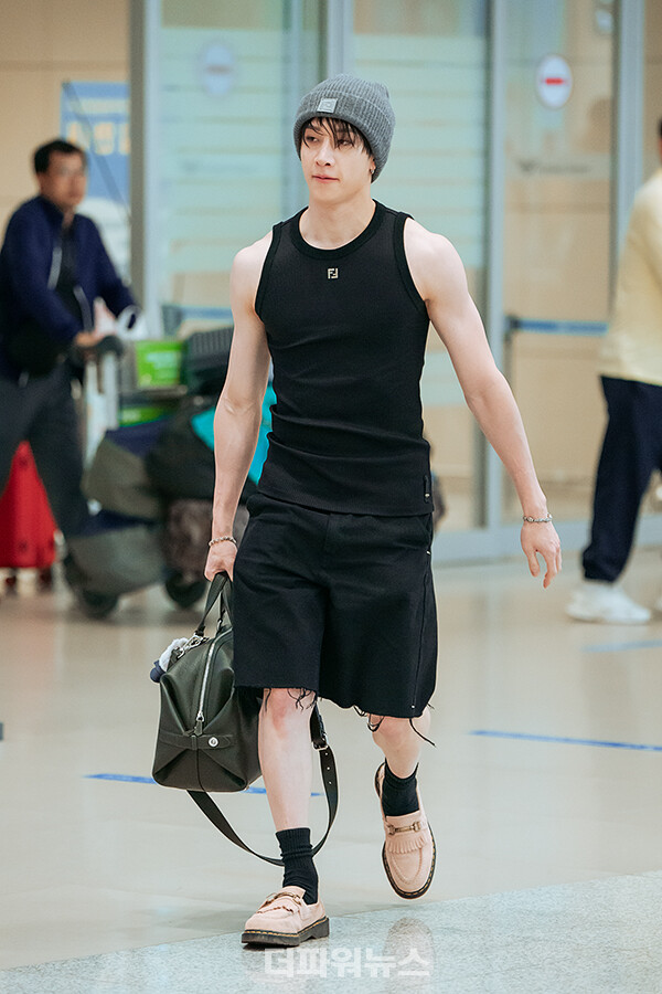 스트레이키즈방찬,인천국제공항입국