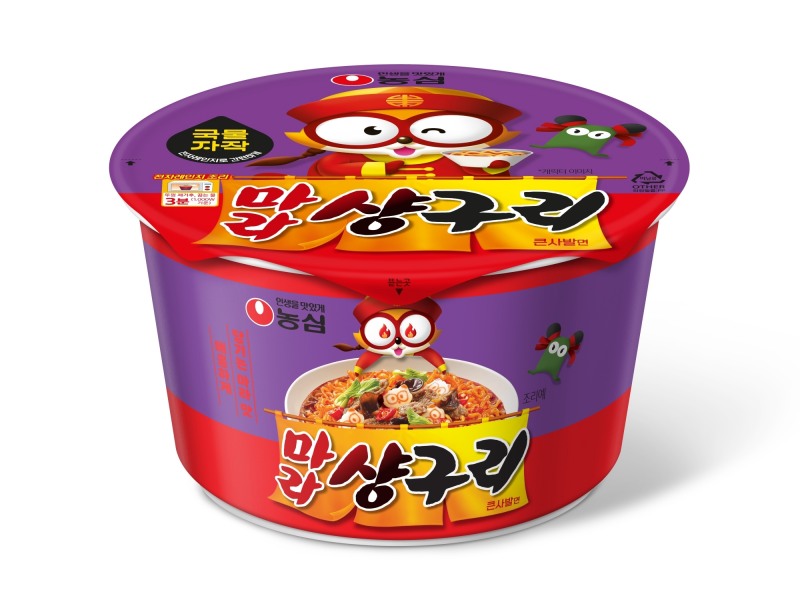 농심, ‘마라샹구리 큰사발면’ 선보여