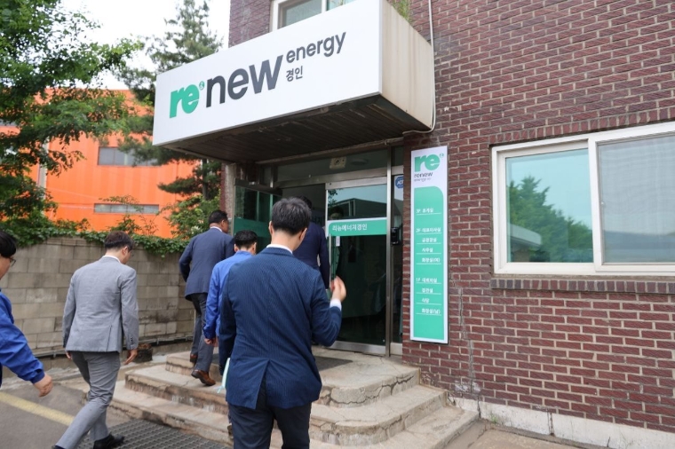 리뉴에너지 경인 항의 방문 (사진=이용우 의원실)