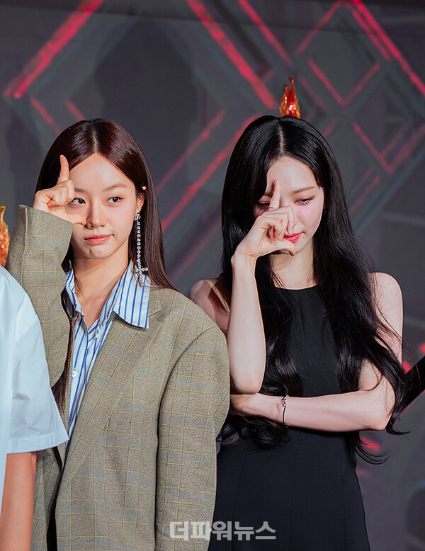 혜리-카리나,넷플리스예능'미스터리수사단'제작발표회