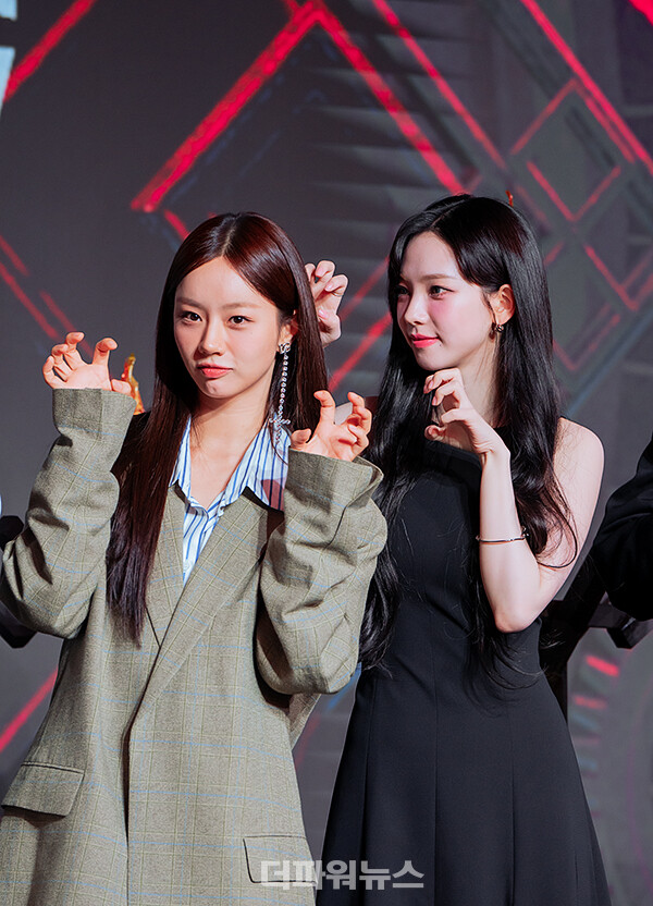 혜리-카리나,넷플리스예능'미스터리수사단'제작발표회