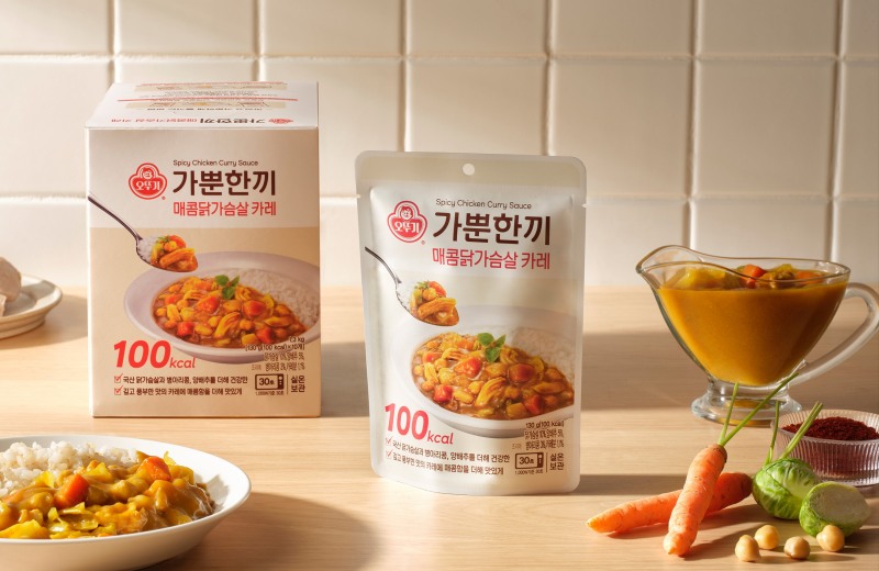 ㈜오뚜기, '매콤닭가슴살 카레' 선보여