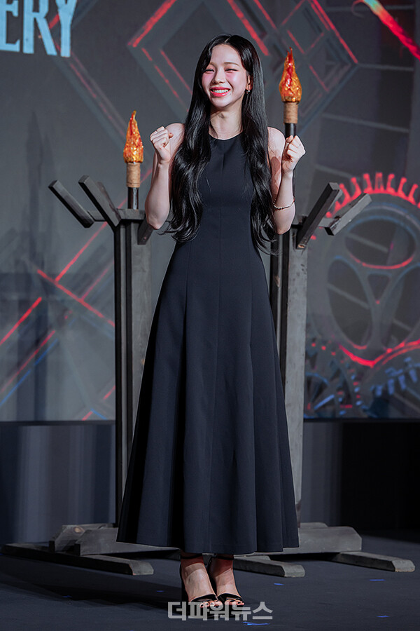 카리나,넷플리스예능'미스터리수사단'제작발표회