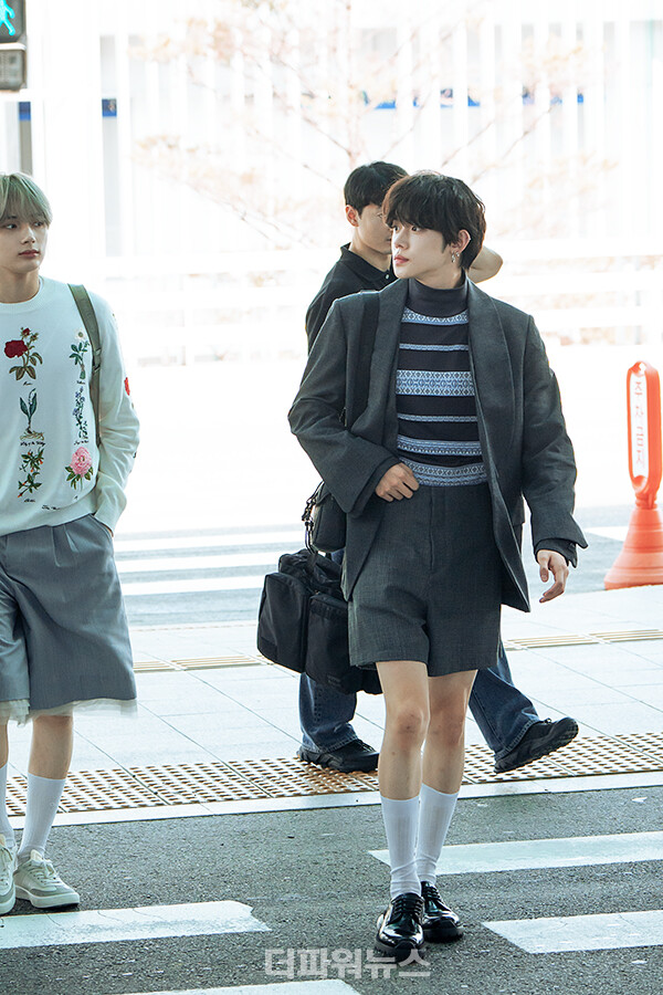 투모로우바이투게더연준,인천국제공항출국