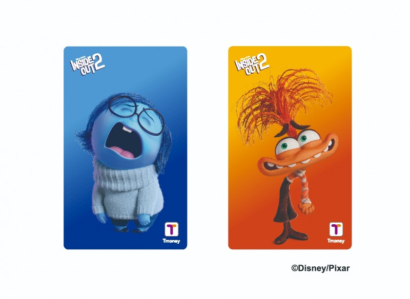 CU, 인사이드 아웃2 교통카드 선보여