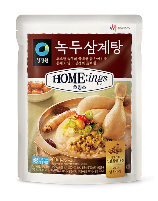 대상㈜ 청정원 호밍스, ‘녹두삼계탕’ 선보여