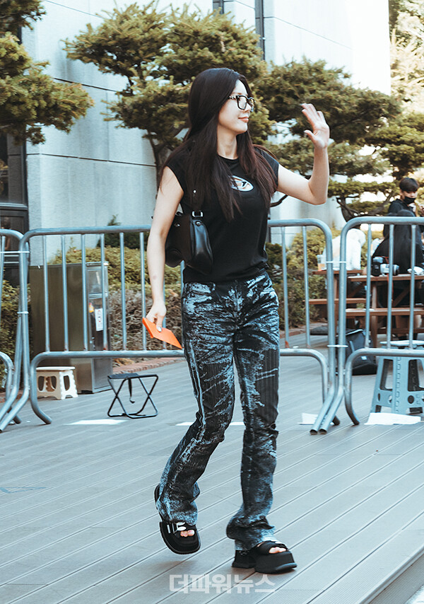 권은비,KBS뮤직뱅크출근길