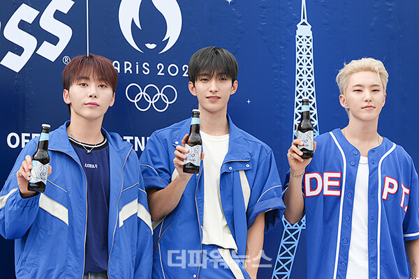 세븐틴부석순,‘올림픽데이런2024’포토월행사