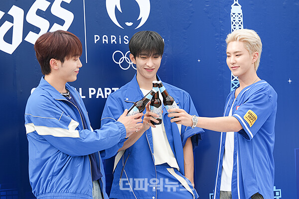 세븐틴부석순,‘올림픽데이런2024’포토월행사