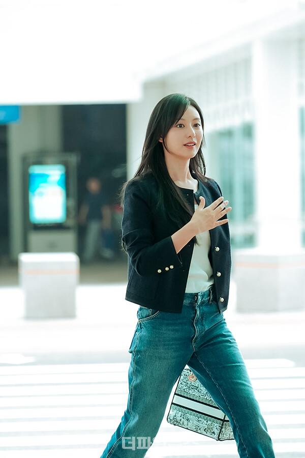 김지원,인천국제공항출국