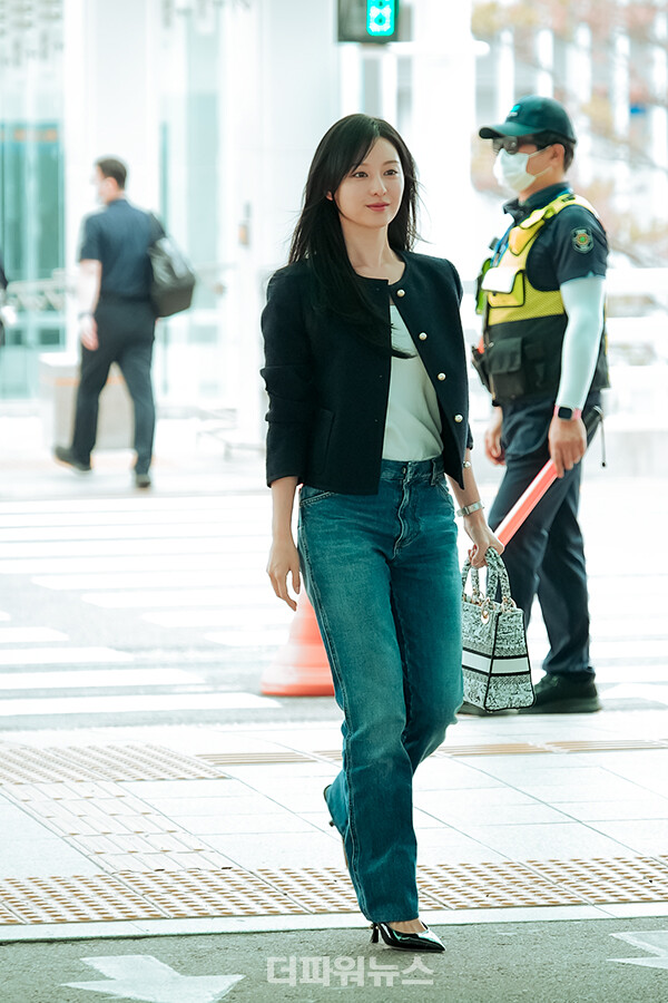 김지원,인천국제공항출국