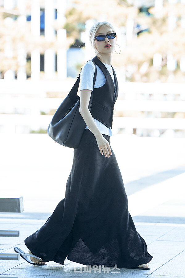 블랙핑크로제,인천국제공항출국