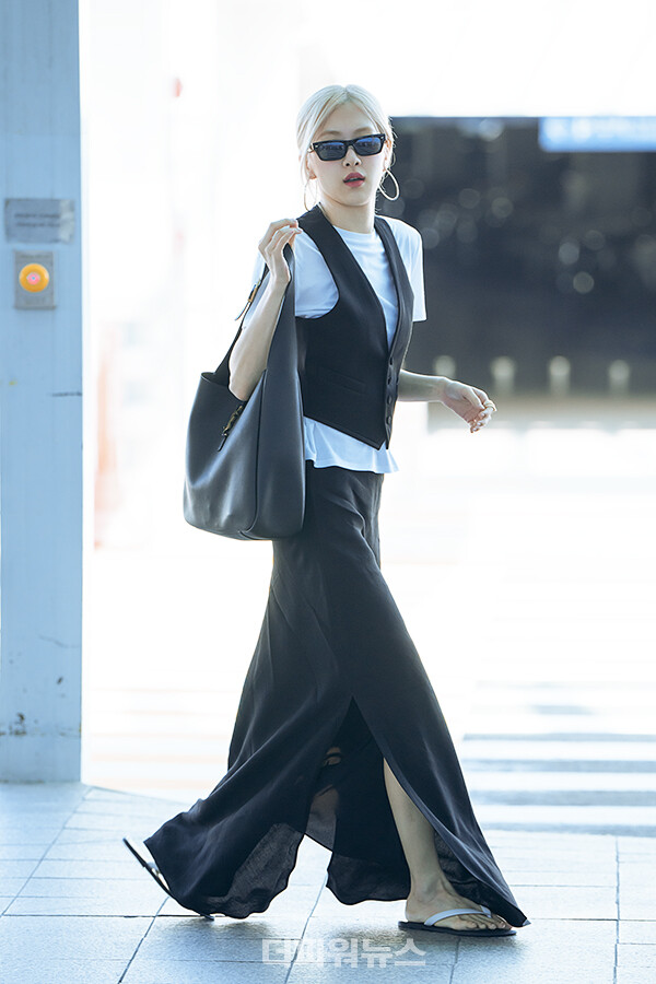 블랙핑크로제,인천국제공항출국