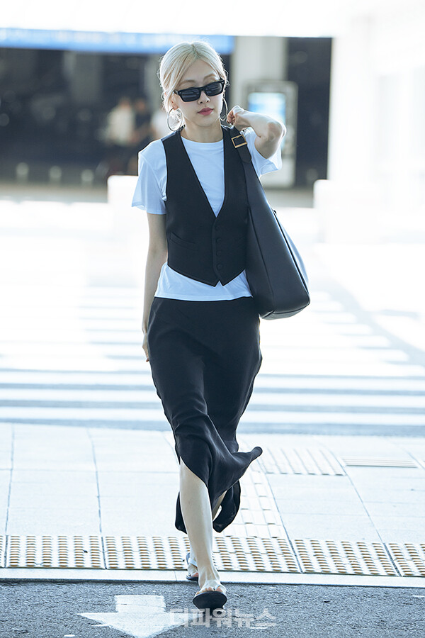 블랙핑크로제,인천국제공항출국