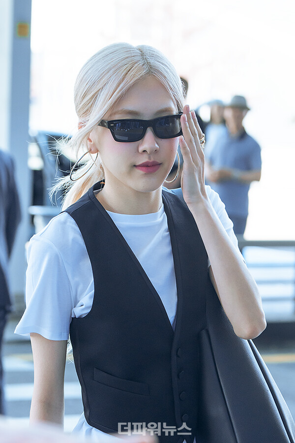 블랙핑크로제,인천국제공항출국