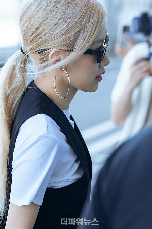 블랙핑크로제,인천국제공항출국