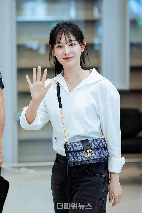 김지원,인천국제공항입국