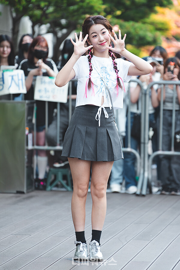 오유진,KBS뮤직뱅크출근길