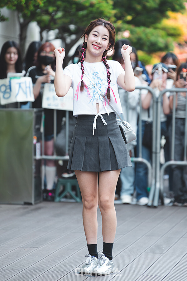 오유진,KBS뮤직뱅크출근길