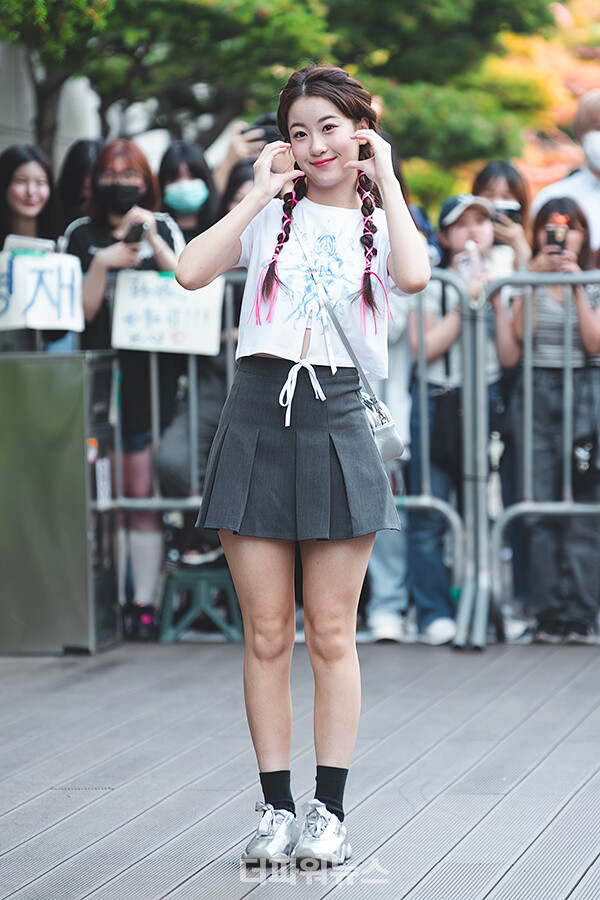 오유진,KBS뮤직뱅크출근길