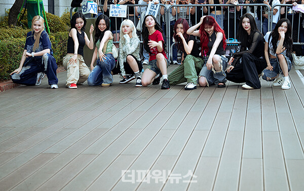 케플러,KBS뮤직뱅크출근길