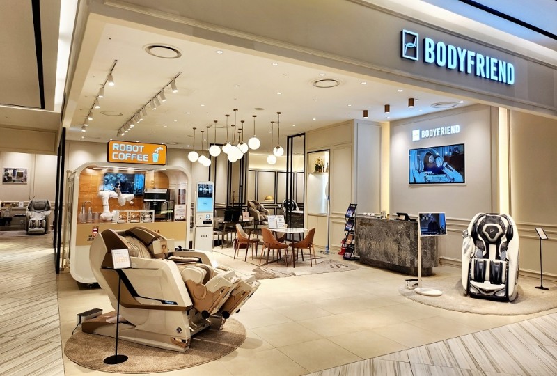 바디프랜드, 신세계 센텀시티몰 라운지 ‘로봇카페 2호점’으로 탈바꿈