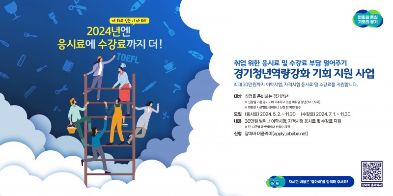경기청년 역량강화 기회지원 사업 포스터