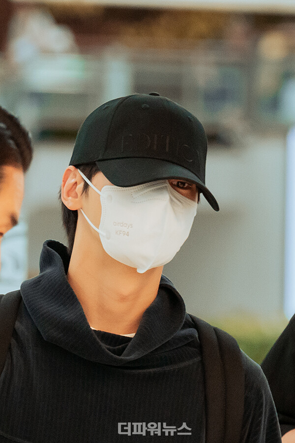 차은우,김포국제공항입국