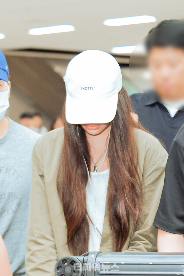 뉴진스혜인,김포국제공항입국