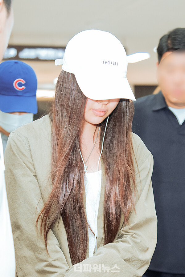 뉴진스혜인,김포국제공항입국