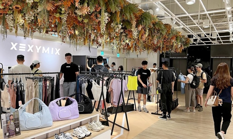 브랜드엑스 젝시믹스, 대만 타이중시 팝업스토어 오픈