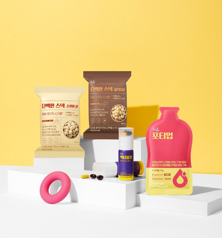 교원더오름, 근력·활력 증진에 도움주는 '액티브' 3종 출시