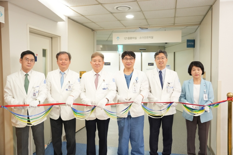 분당서울대병원 어린이공공전문진료센터, 소아중환자실 개소