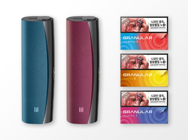 KT&G, ‘릴 에이블’ 전용스틱 신제품 ‘그래뉼라’ 3종 출시