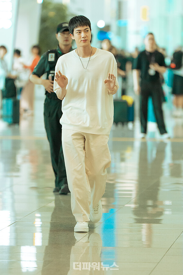 방탄소년단진,인천국제공항출국