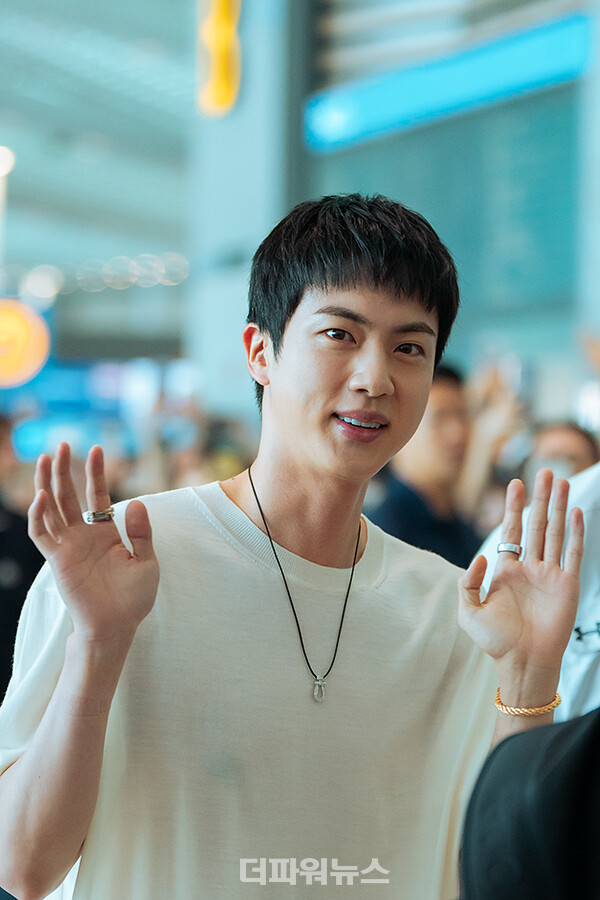 방탄소년단진,인천국제공항출국