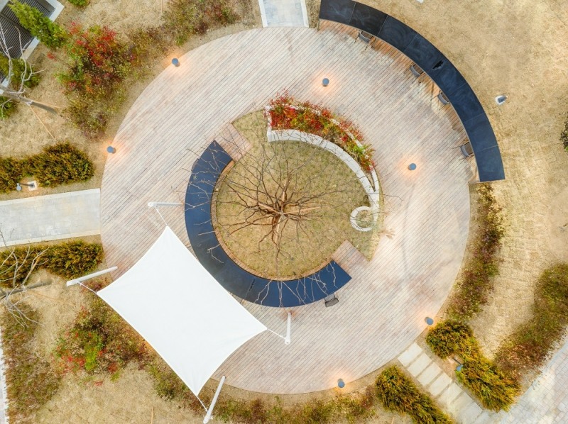 힐스테이트 용인 둔전역 에이치 아이 플랜터(H Eye Planter).(사진=현대건설)