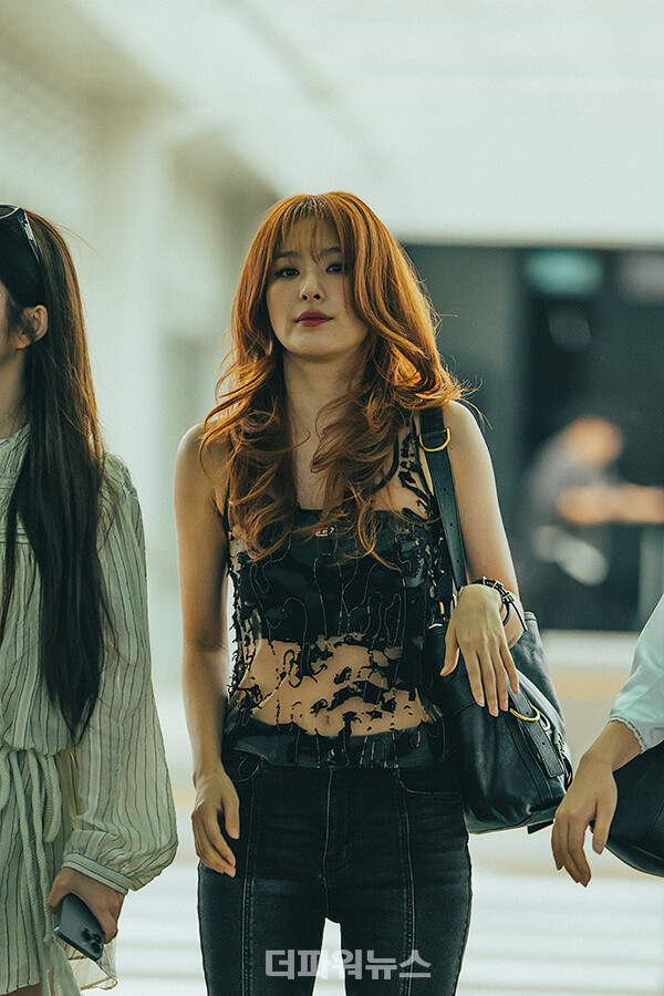 레드벨벳슬기,인천국제공항출국