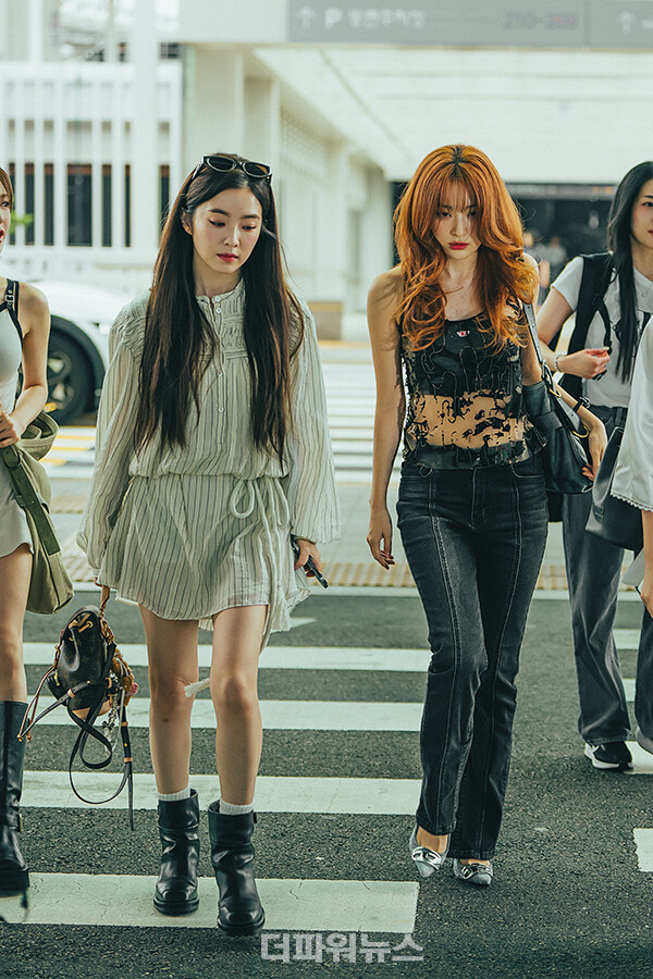 레드벨벳아이린-슬기,인천국제공항출국