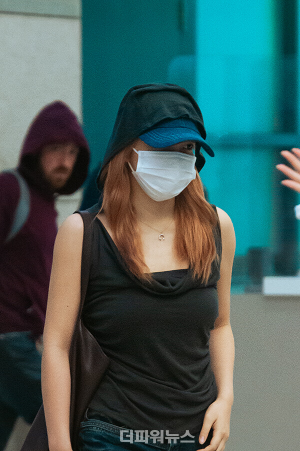 레드벨벳예리,인천국제공항입국