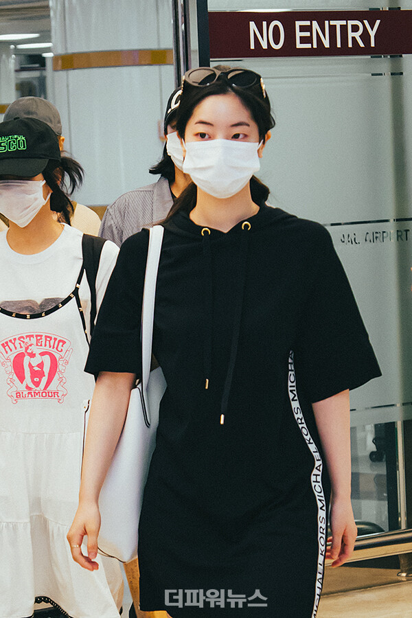 트와이스다현,김포국제공항입국