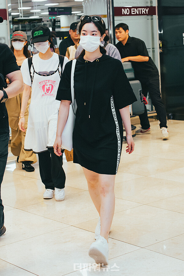 트와이스다현,김포국제공항입국