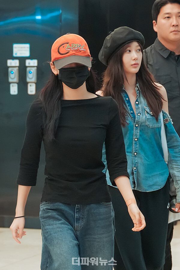 에스파닝닝-지젤,김포국제공항입국