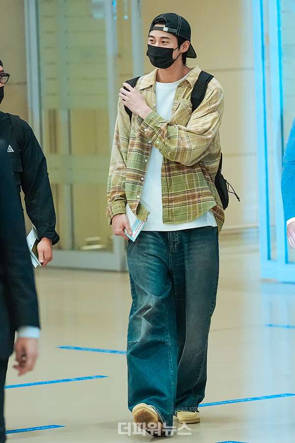 변우석,인천국제공항입국