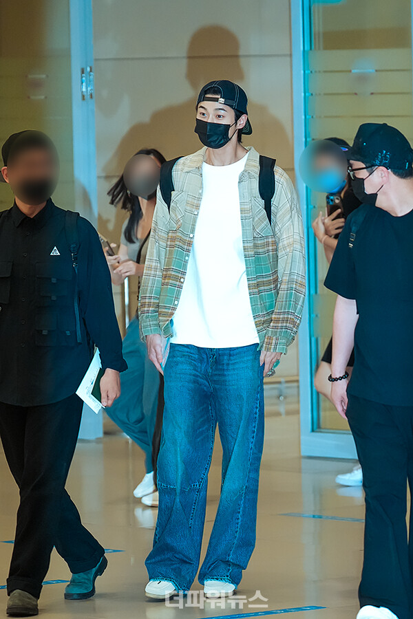 변우석,인천국제공항입국